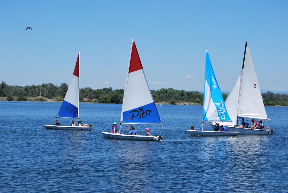 People sailing