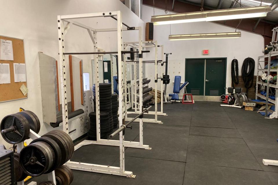 Aquatic Center weight room